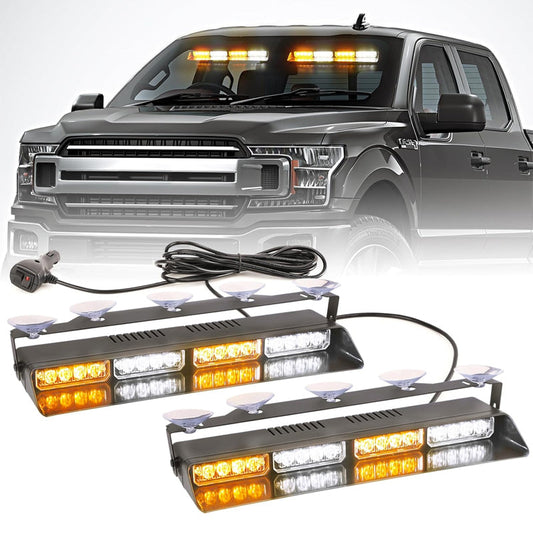 Luz de advertencia del parabrisas del vehículo con ventosa