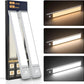 🔥Luces LED recargables magnéticas con sensor inteligente sin perforaciones de iluminación de 3 colores💡