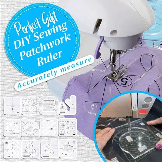 🎁Regla de costura para patchwork DIY (juego de 12 piezas)