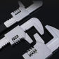 Llave ajustable versátil tipo F