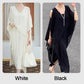 Vestido largo elegante con hombros descubiertos y dobladillo irregular para mujer