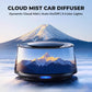 Difusor para coche Cloud Mist 2025: encendido y apagado automático con batería USB-C de 30 días y 1 recarga = 1 año de frescura
