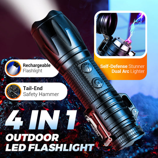 ⚡2025 Nueva venta caliente🔥4 en 1 linterna LED al aire libre
