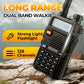 🔥Por tiempo limitado 50% de descuento🔥  UV-5R Radioaficionado de Largo Alcance UV5R Radio de Dos Vías Walkie de Doble Banda