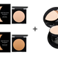 💖Gran oferta - 50% DE DESCUENTO💖✨¡CEPILLO GRATIS!!✨Kit ligero y de cobertura completa (2 piezas) - Maquillaje con acabado mate - Corrector, abrillantador debajo de los ojos, oculta e ilumina las ojeras