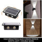 💥Promoción del último día 39 % de descuento💥 Luz de pared con energía solar