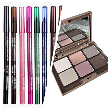 💕10 Bolígrafos de gel delineador de ojos de color