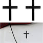 💥 ¡COMPRA 1 Y LLÉVATE 1 GRATIS! 🚗✝️ Pegatinas metálicas con la cruz de Jesucristo: cubiertas autoadhesivas en 3D para arañazos en el coche 🌟