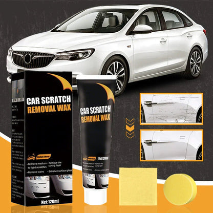 🔥Compre 1 y obtenga 1 gratis el último día🔥 Pasta Reparadora de Arañazos para Coches - Elimina Rayas al Instante con Espátula Incluida ✨🧽