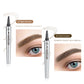 💥COMPRA 1 RECIBE 1 GRATIS🎉Lápiz de cejas de alta calidad 3D impermeable microblading 4 punta de tenedor lápiz de tatuaje