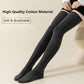 【1° Más Vendido】🧦❄️ Calcetines Térmicos Hasta la Rodilla para Mujer 100% Algodón – Súper Cálidos, Suaves y Perfectos para el Invierno ✨💖