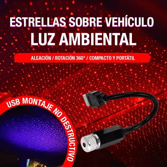 ✨PROYECTOR USB DE LUZ ESTELAR PARA COCHE✨