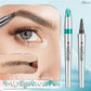 💥COMPRA 1 RECIBE 1 GRATIS🎉Lápiz de cejas de alta calidad 3D impermeable microblading 4 punta de tenedor lápiz de tatuaje