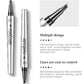 💥COMPRA 1 RECIBE 1 GRATIS🎉Lápiz de cejas de alta calidad 3D impermeable microblading 4 punta de tenedor lápiz de tatuaje