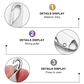 Tirador de cremallera universal desmontable (50% de descuento)