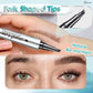 💥COMPRA 1 RECIBE 1 GRATIS🎉Lápiz de cejas de alta calidad 3D impermeable microblading 4 punta de tenedor lápiz de tatuaje