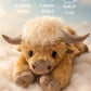 Noël Nouveau Jouet Cadeau🐂🎁Cute Cartoon Highland Cow Cuddly Toy