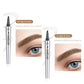 💥COMPRA 1 RECIBE 1 GRATIS🎉Lápiz de cejas de alta calidad 3D impermeable microblading 4 punta de tenedor lápiz de tatuaje