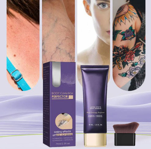 Perfeccionador de cobertura corporal  - Maquillaje corporal resistente al agua, ligero e impecable