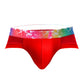 🩲Slips para hombres sexys con cintura baja, ribete de color y malla transpirable