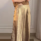 Traje de dos piezas casual de mujer con top de manga corta y pantalón de pata ancha