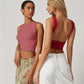 Verano sexy camiseta sin mangas para las mujeres