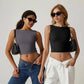 Verano sexy camiseta sin mangas para las mujeres
