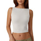 Verano sexy camiseta sin mangas para las mujeres