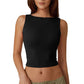 Verano sexy camiseta sin mangas para las mujeres