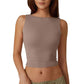 Verano sexy camiseta sin mangas para las mujeres