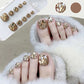 🔥Kit de Uñas Postizas con Purpurina Delicada