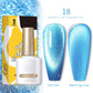 Esmalte de Uñas de Gel 18 Colores Aguamarina Brillante Ojos de Gato