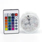Luces LED estancas sumergibles con mando a distancia para piscina