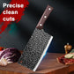 Cuchillo de cocina forjado, afilado y duradero