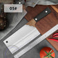 Cuchillo de cocina forjado, afilado y duradero