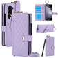 Funda de teléfono multifuncional Flip Folio con correa para la muñeca