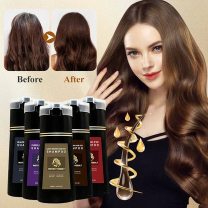🔥Por tiempo limitado 50% de descuento🔥  Shampoo Tinte Instantáneo