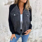 🔥Chaqueta de empalme de mezclilla creativa para mujer de nueva moda