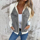🔥Chaqueta de empalme de mezclilla creativa para mujer de nueva moda