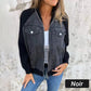 🔥Chaqueta de empalme de mezclilla creativa para mujer de nueva moda