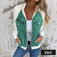 🔥Chaqueta de empalme de mezclilla creativa para mujer de nueva moda