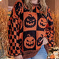 Jersey de Halloween a cuadros