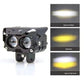 Luces de conducción de motocicleta LED luz auxiliar