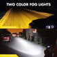Luces de conducción de motocicleta LED luz auxiliar