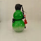 Botella de agua retro con forma de calabaza para deportes y viajes