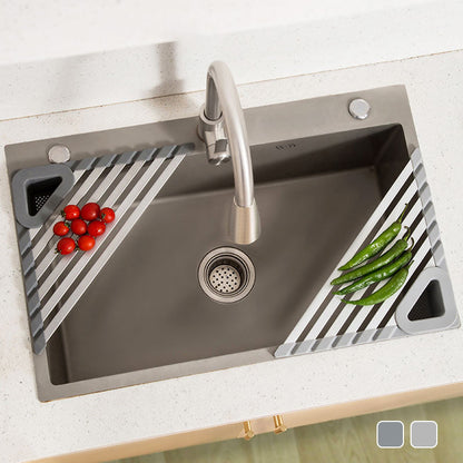 ✨🍻Alfombrilla de secado multifuncional para fregadero de cocina