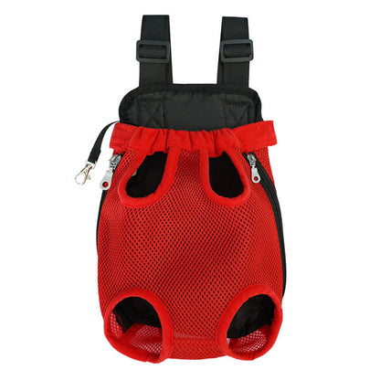 Mochila para mascotas abierta & transpirable y ajustable