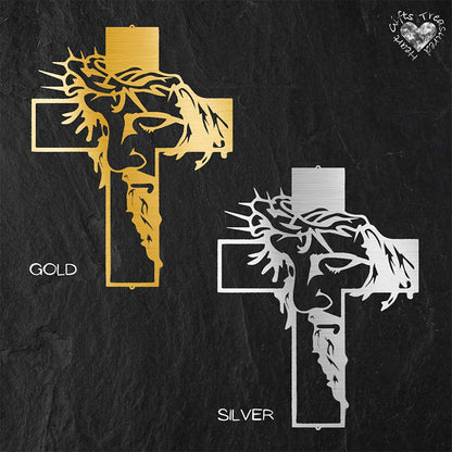 EN VENTA🔥Jesús Cruz Metal Signo Cristo Decoración de la pared