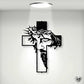 EN VENTA🔥Jesús Cruz Metal Signo Cristo Decoración de la pared