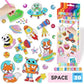 ‍🎄Gran oferta navideña 50% de descuento🎄Pintura de diamantes de dibujos animados con palo gratis para niños DIY